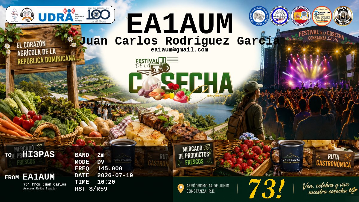 QSL HI3PAS