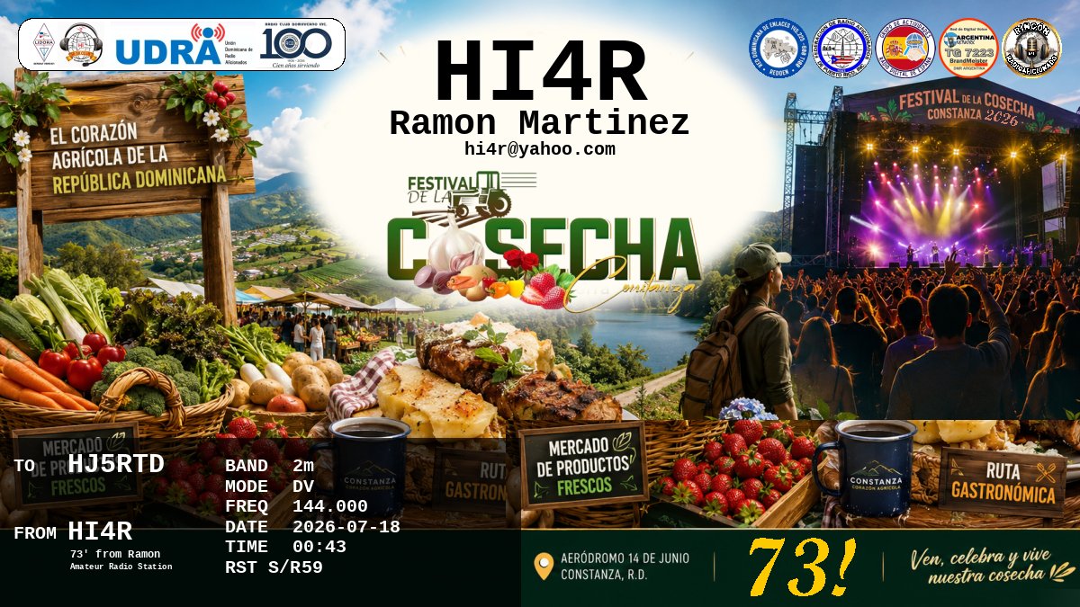 QSL HJ5RTD
